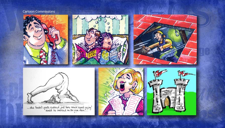 una healy cartoon samples